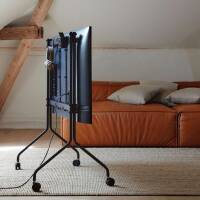 Moon rollin' tv-stand / Charcoal