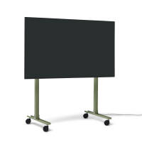 Straight rollin' tv-stand / Mossy green