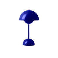 Flowerpot VP9 portabel bordslampa koboltblå
